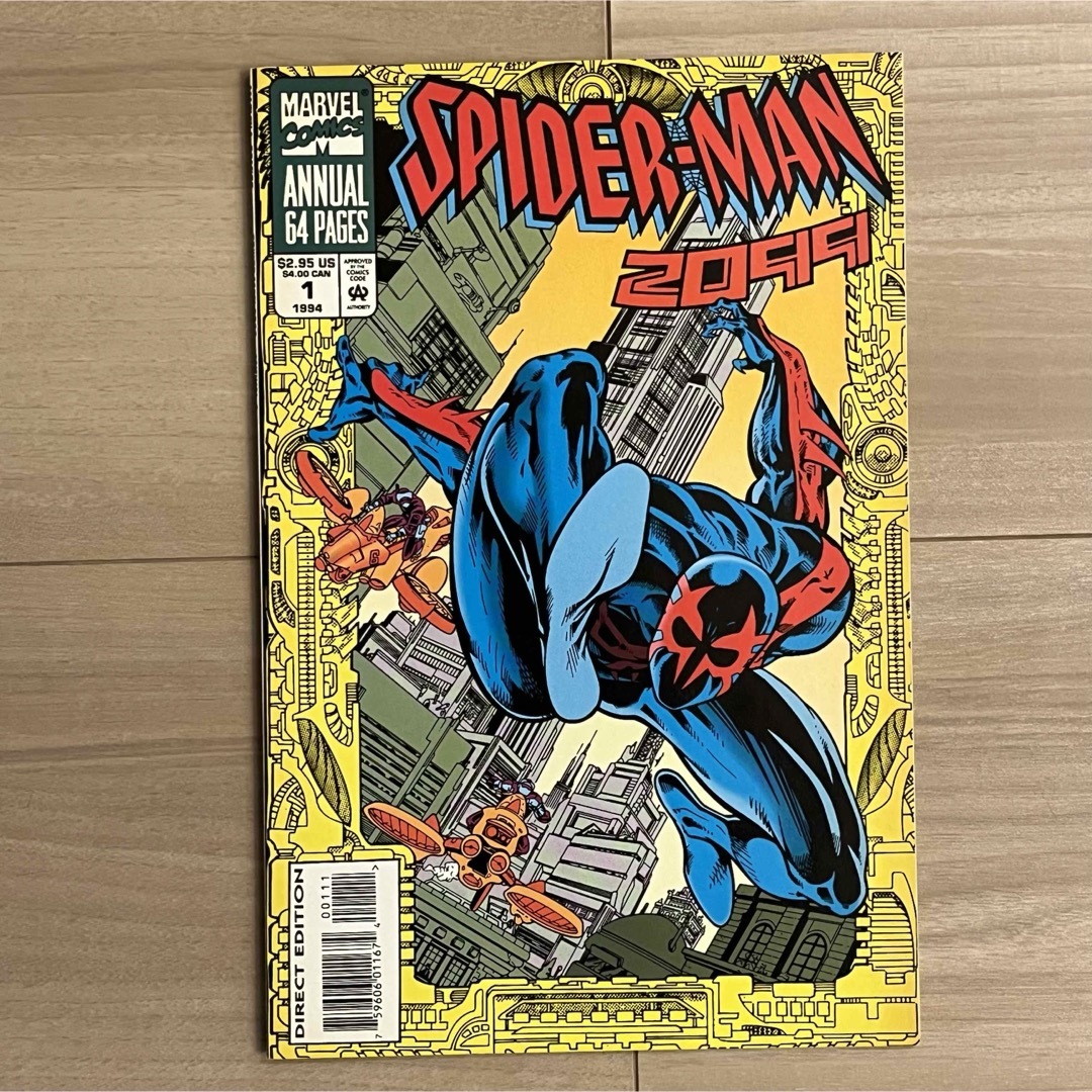 MARVEL(マーベル)のスパイダーマン 2099 アニュアル #1 アメコミ　リーフ　原書 エンタメ/ホビーの漫画(アメコミ/海外作品)の商品写真