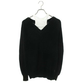 アレキサンダーワン(Alexander Wang)のアレキサンダーワン タンクトップレイヤードVネックニット レディース XS ※12/28～1/6 発送・問い合わせ遅延(ニット/セーター)