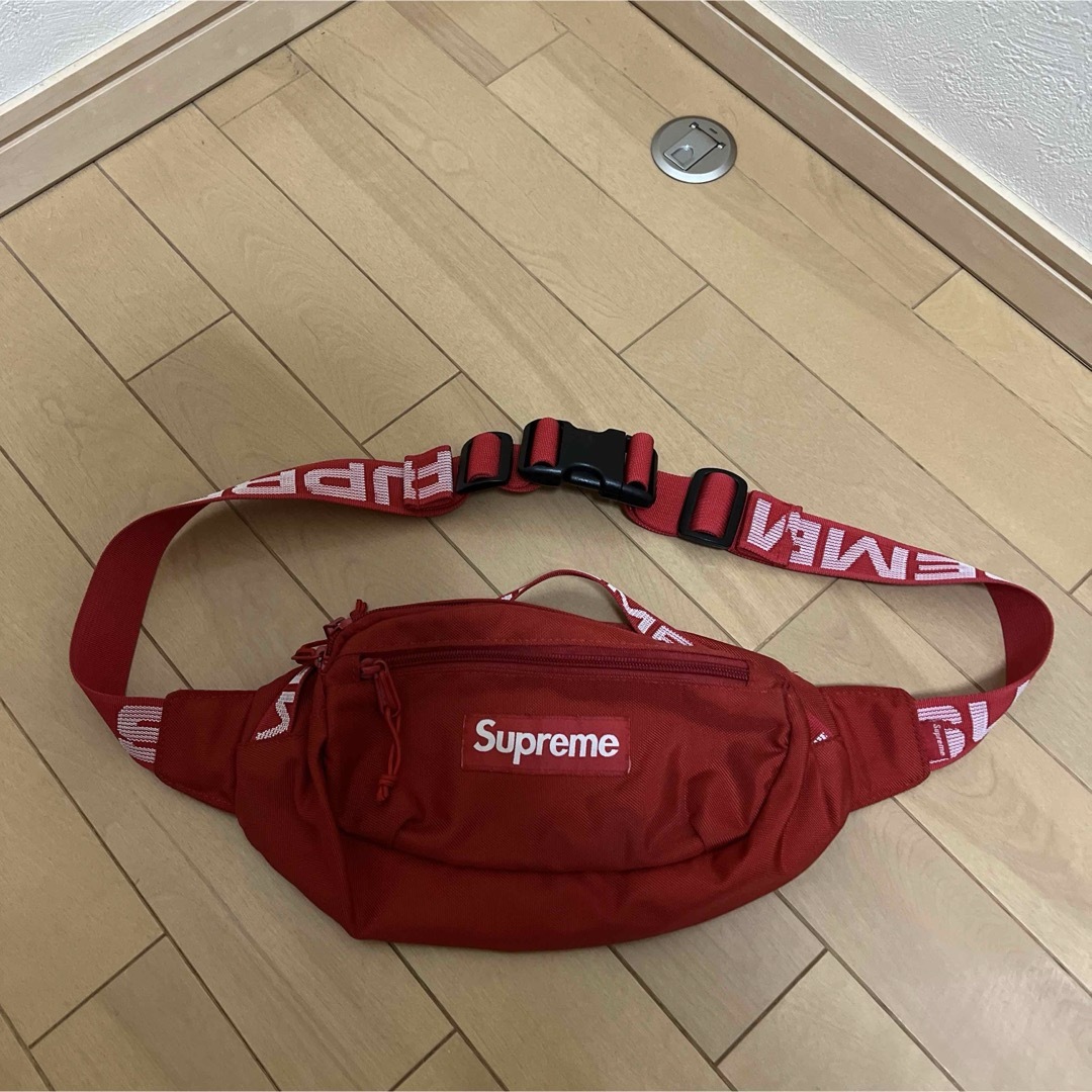 Supreme Waist Bag 18ss ウエストバッグ ポーチ Red