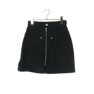 イザベルマランエトワール Isabel Marant Etoile  21SS  21P004E フロントジップリネン混スカート レディース 36(ひざ丈スカート)