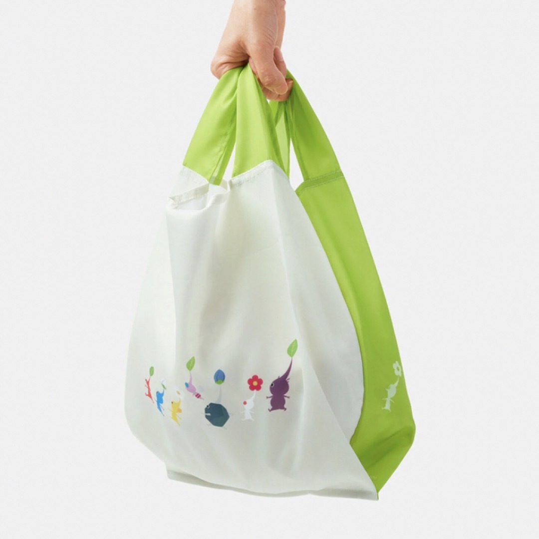 任天堂(ニンテンドウ)の新品　ピクミン　キッチンクロス　エコバッグ　セット レディースのバッグ(エコバッグ)の商品写真