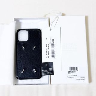 マルタンマルジェラ(Maison Martin Margiela)のMAISON MARGIELA iPhone12 mini ケース ブラック(iPhoneケース)