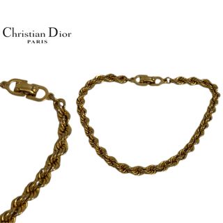 Christian Dior - Christian Dior CDロゴ ブレスレット 喜平チェーン