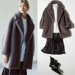 セオリーリュクス(Theory luxe)のtheory luxe 20AW 完売 テディベア チェスターコート(その他)