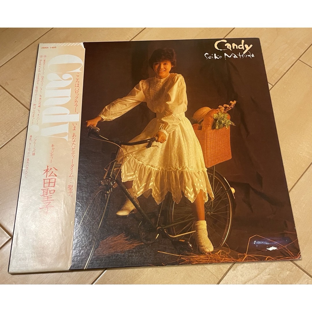 松田聖子 Candy レコード  エンタメ/ホビーのCD(ポップス/ロック(邦楽))の商品写真