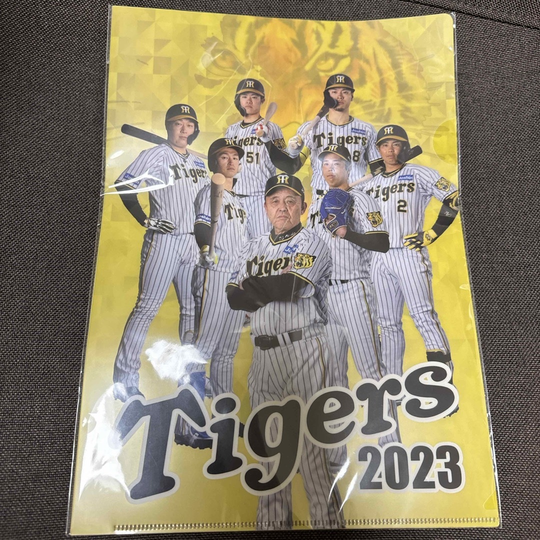 阪神タイガース(ハンシンタイガース)の阪神タイガース　2023年クリアファイル　Tigers エンタメ/ホビーの雑誌(趣味/スポーツ)の商品写真