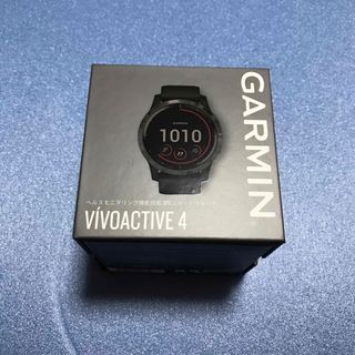 ガーミン(GARMIN)のGARMIN VIVOACTIVE 4 BLACK/SLATE 保護フィルム付き(その他)