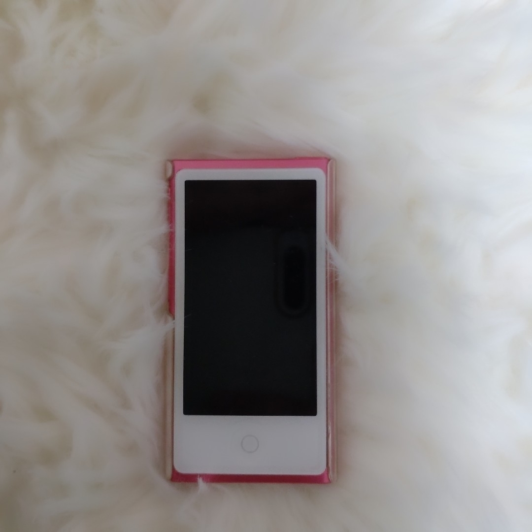 iPod(アイポッド)の【ジャンク】Apple　iPod nano　第7世代　16G　RED スマホ/家電/カメラのオーディオ機器(ポータブルプレーヤー)の商品写真