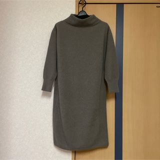 ノーリーズ(NOLLEY'S)のお値下げ　NOLLEY'S ノーリーズ　ウール　フォックス混ワンピース【美品】✨(ロングワンピース/マキシワンピース)