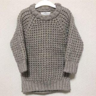 ザラ(ZARA)のZARA キッズ　クルーネックニット　ざっくりニット(ニット)