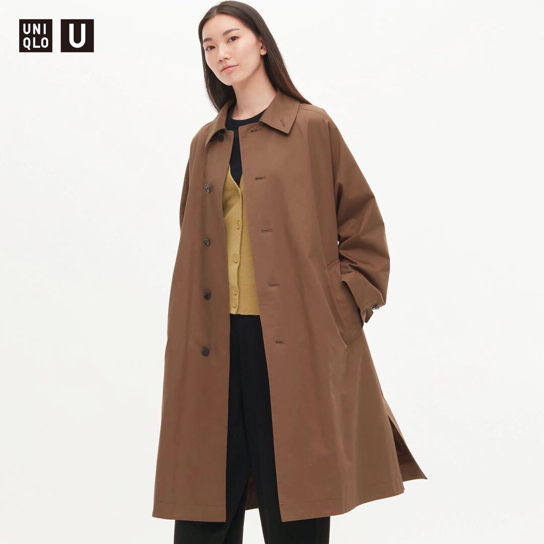 UNIQLO(ユニクロ)のUNIQLO U ユニクロユー ステンカラーコートXL新品 レディースのジャケット/アウター(ロングコート)の商品写真