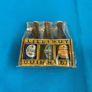 【海外お土産】ミニチュアビールセット(置物)