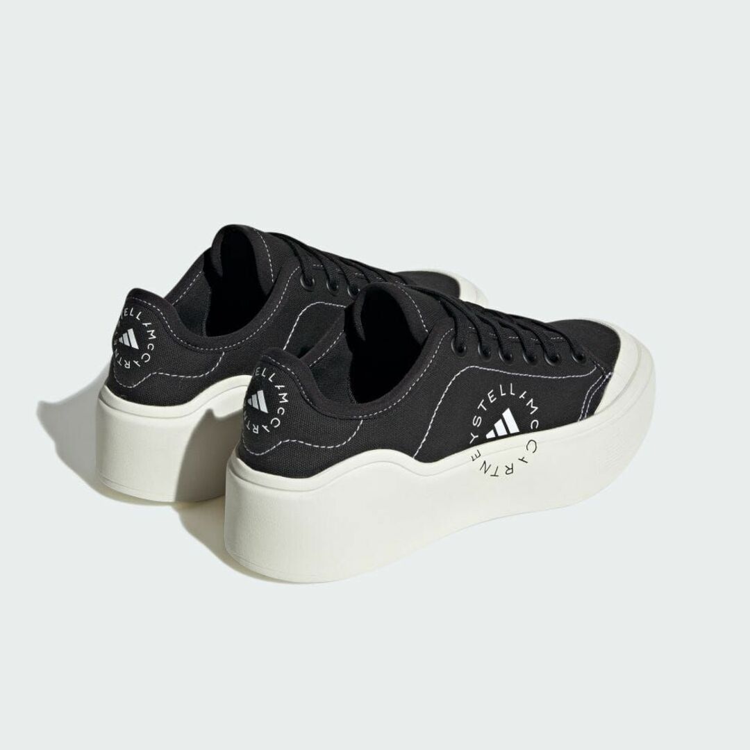 adidas by Stella McCartney(アディダスバイステラマッカートニー)のアディダス バイ ステラマッカートニー★ 人気 スニーカー COURT ブラック レディースの靴/シューズ(スニーカー)の商品写真