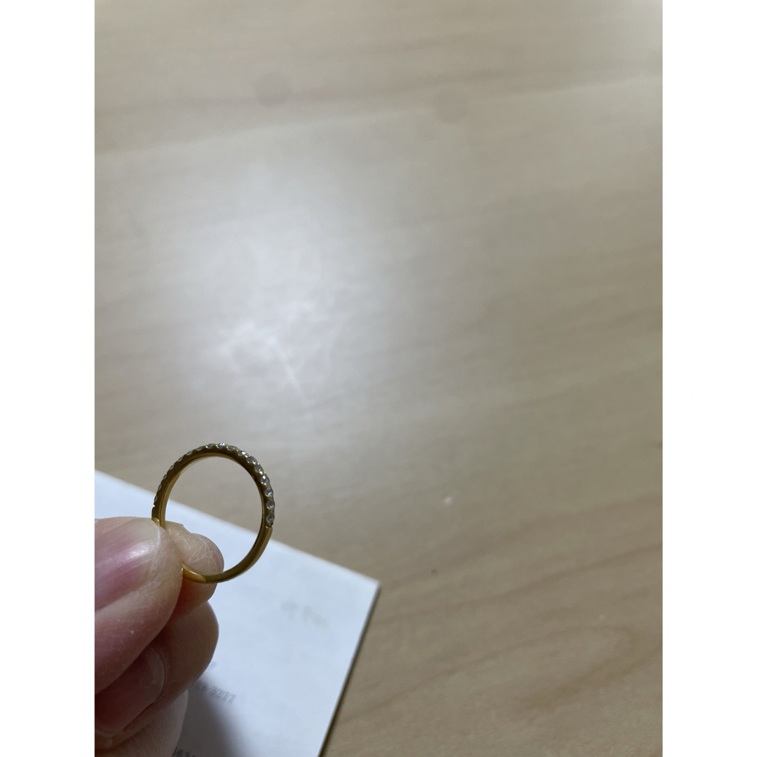 4℃(ヨンドシー)の4°C リング　イエローゴールド レディースのアクセサリー(リング(指輪))の商品写真