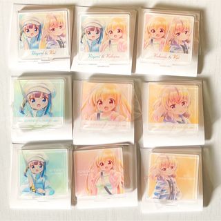 スローループ ani-art アクリルスタンド 海凪ひより 海凪小春 吉永恋(キャラクターグッズ)