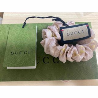 グッチ(Gucci)のGUCCI ❤︎ シルク シュシュ(ヘアゴム/シュシュ)