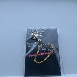 D賞 チェーン付きピンズ  リノ　straykidsオンラインくじ(アイドルグッズ)