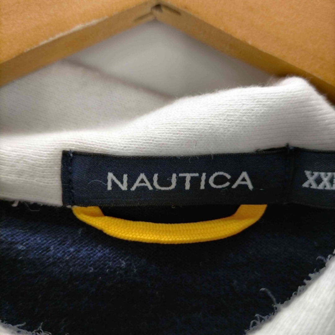 NAUTICA(ノーティカ)のNAUTICA(ノーティカ) フロントロゴ刺繍ボーダー S/S ポロシャツ メンズのトップス(ポロシャツ)の商品写真