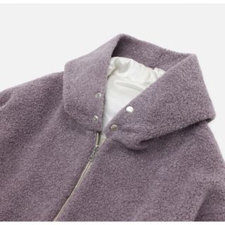 URU - URU 23aw SHEEP BOA ZIP UP HOODED BLOUSONの通販 by tsutaya's