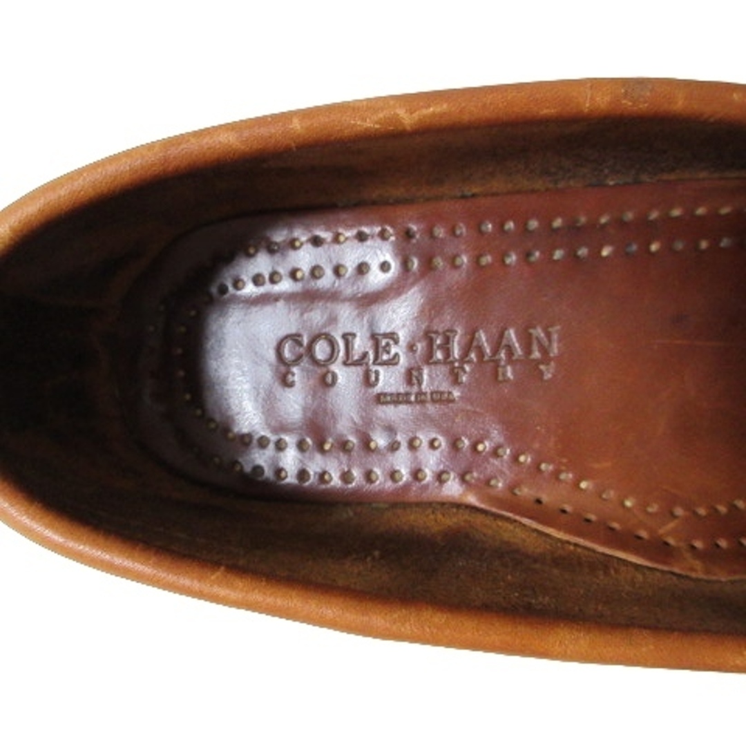 Cole Haan(コールハーン)のコールハーン COLE HAAN COUNTRY コイン ローファー レザー 茶 レディースの靴/シューズ(ローファー/革靴)の商品写真