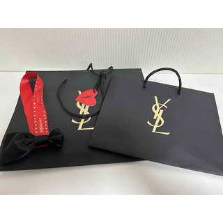 イヴサンローラン(Yves Saint Laurent)のysl 紙袋　イブサンローラン　ショップ袋　クリスマス　プレゼント(ショップ袋)