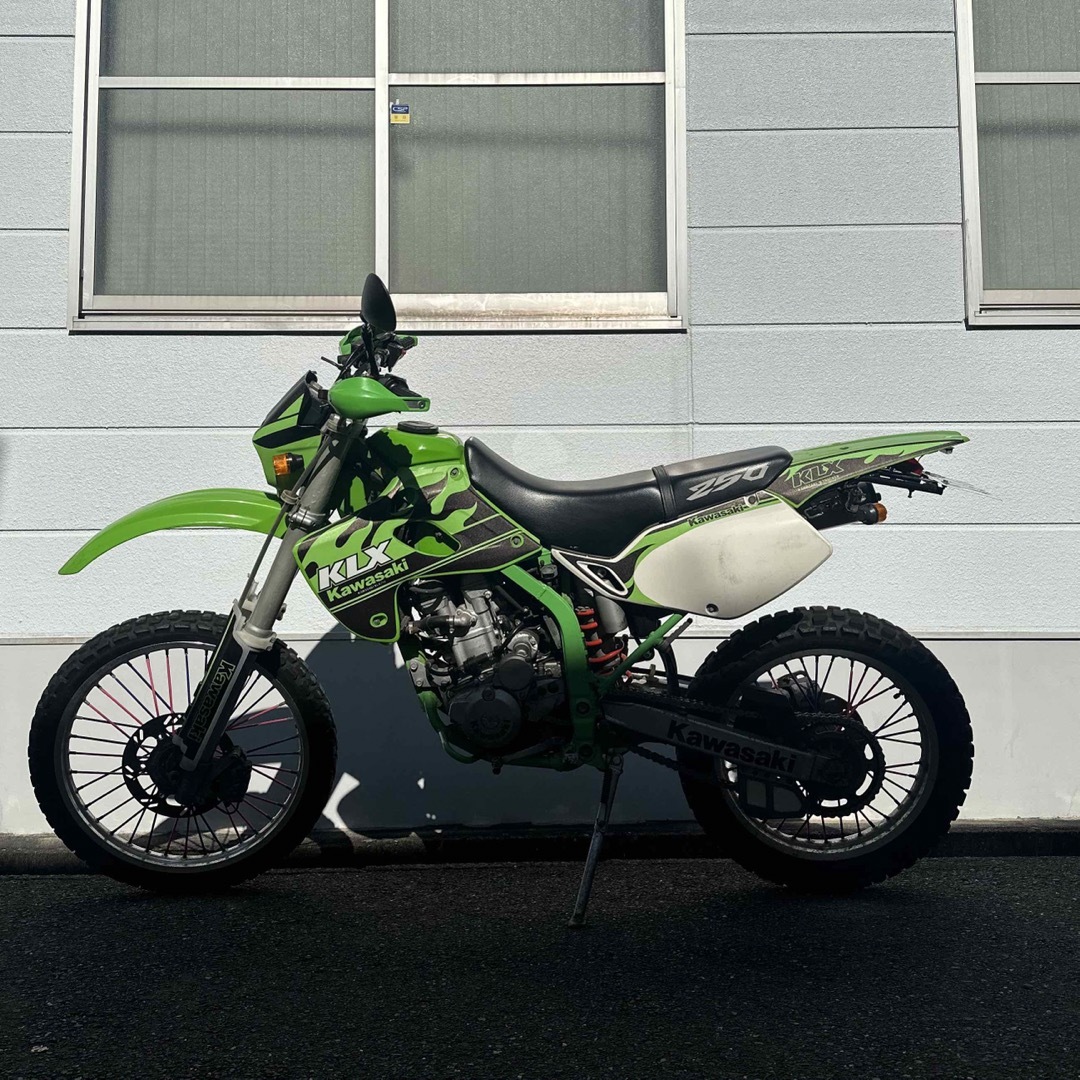 車体klx250 オフロードバイク　街乗り