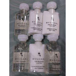 ブルガリ(BVLGARI)の【未開封品】ブルガリ BVLGARI ホテルアメニティ ヘアケアセット(サンプル/トライアルキット)