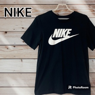 ナイキ(NIKE)のNIKE ロゴ Tシャツ スポーツウェア Sサイズ 黒(Tシャツ/カットソー(半袖/袖なし))