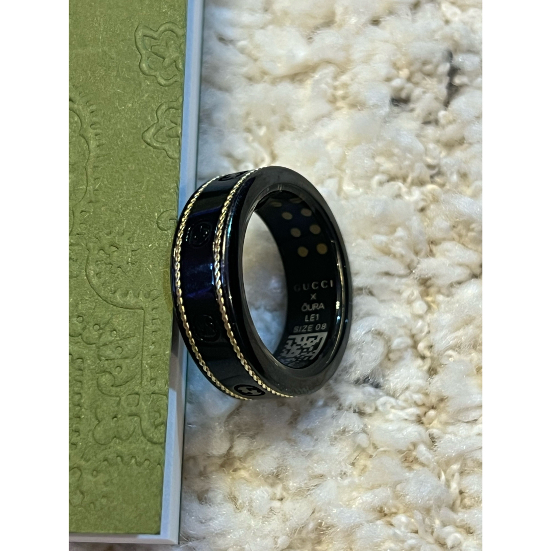 Gucci(グッチ)のGUCCI OURA RING サイズUS8 メンズのアクセサリー(リング(指輪))の商品写真