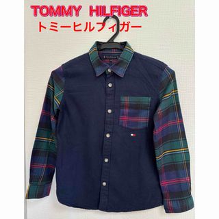 トミーヒルフィガー(TOMMY HILFIGER)のトミーヒルフィガー　キッズ　トップス　シャツ　長袖　128cm　男の子(その他)