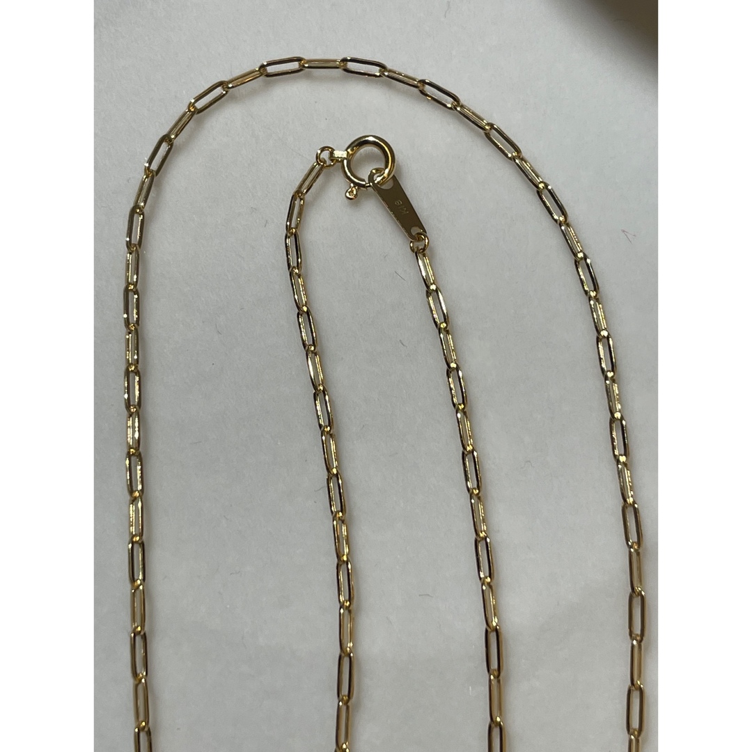 K18ペーパークリップネックレス45センチ K18ペーパークリップネックレス45センチ