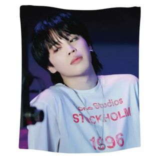 ボウダンショウネンダン(防弾少年団(BTS))の【新品】BTS  JIMIN  ジミン  ブランケット  ひざ掛け(アイドルグッズ)