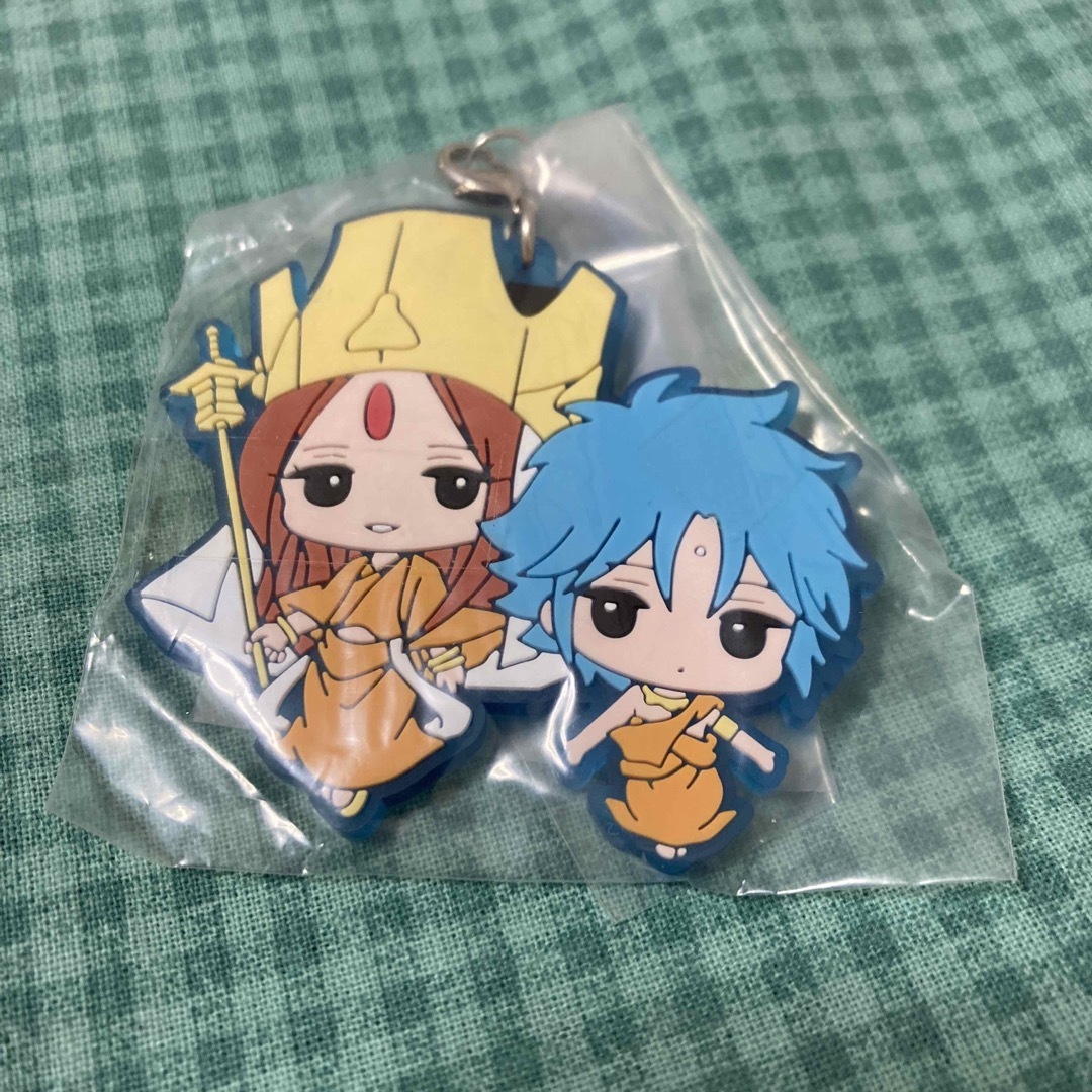 シャーマンキング カプセルラバーマスコット 3 サティ・サイガン&ダイニチ エンタメ/ホビーのアニメグッズ(ストラップ)の商品写真
