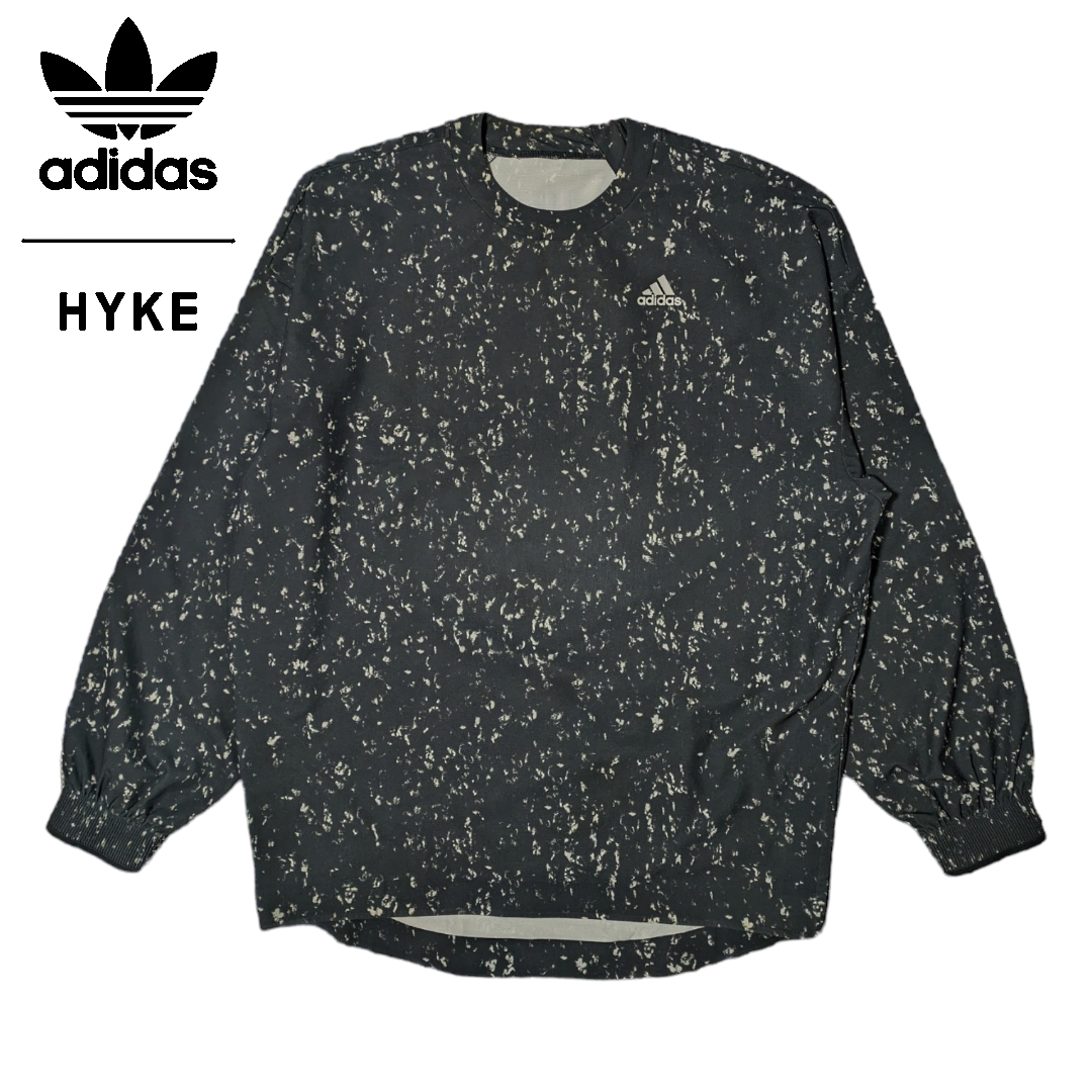 NavYandCoadidasOriginals X HYKE ナイロン プルオーバージャケット