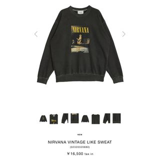 Ameri   NIRVANA VINTAGE LIKE SWEAT