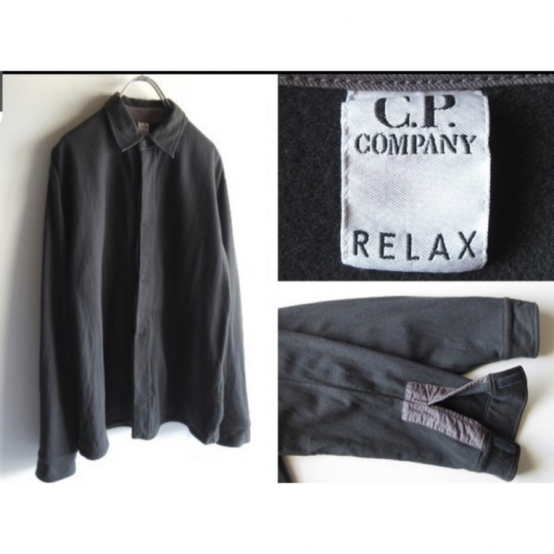 C.P. Company(シーピーカンパニー)のC.P.COMPANY RELAX ガーメントダイ ウールカシミヤシャツ メンズのトップス(シャツ)の商品写真