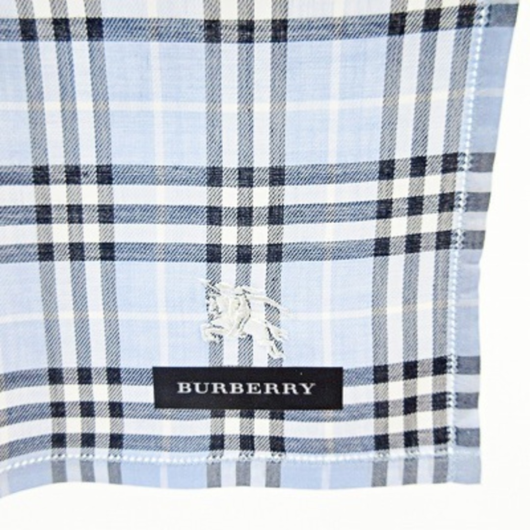 BURBERRY(バーバリー)のバーバリー ハンカチ 5枚 5点 まとめ セット ノバチェック ロゴ刺繍 メンズのファッション小物(ハンカチ/ポケットチーフ)の商品写真