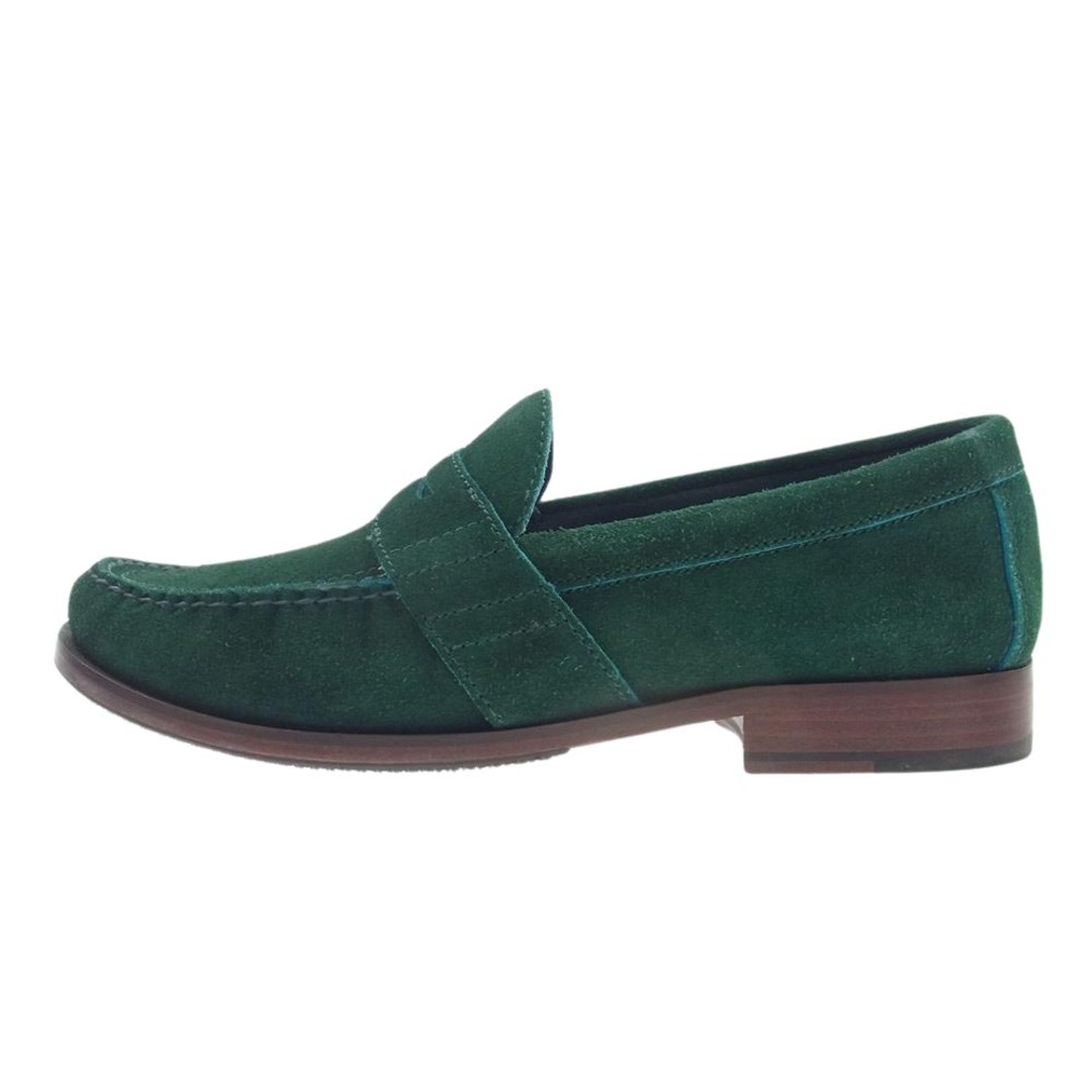 Cole Haan(コールハーン)のCOLE HAAN コールハーン その他靴 c11177 Penny Loafers Green Suede Leather スエードレザー コインローファー グリーン系 9.5【中古】 メンズの靴/シューズ(その他)の商品写真