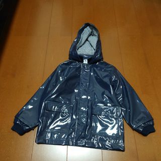 プチバトー(PETIT BATEAU)のプチバトー テカテカ生地 ジャケット 104cm(ジャケット/上着)