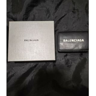 バレンシアガ(Balenciaga)のバレンシアガ　ミニウォレット　ブラック(折り財布)