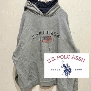 ポロラルフローレン(POLO RALPH LAUREN)の美品US POLO ラルフローレン　90's パーカー　レディース　トレーナー(トレーナー/スウェット)