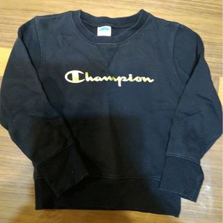 チャンピオン(Champion)の黒色トレーナー120(Tシャツ/カットソー)