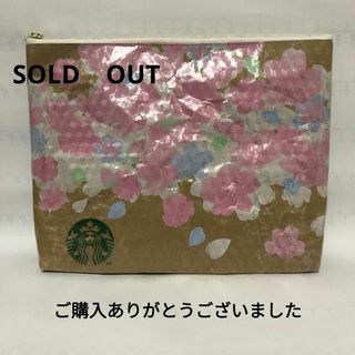 スターバックスコーヒー(Starbucks Coffee)のスターバックス／リメイク／ポーチ／大容量／ハンドメイド(ポーチ)