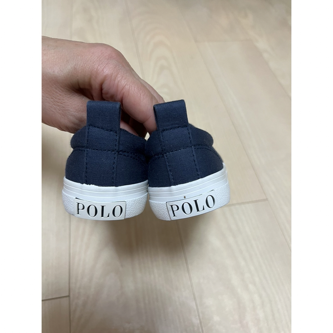 POLO RALPH LAUREN(ポロラルフローレン)のスニーカー　ポロベア　新品未使用　17センチ キッズ/ベビー/マタニティのキッズ靴/シューズ(15cm~)(スニーカー)の商品写真