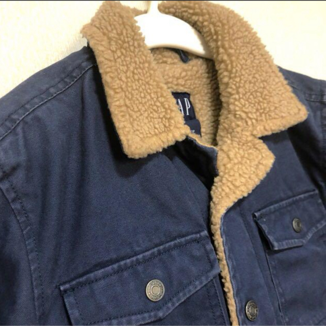 GAP(ギャップ)のGAP キッズ　ボアコート キッズ/ベビー/マタニティのキッズ服男の子用(90cm~)(ジャケット/上着)の商品写真