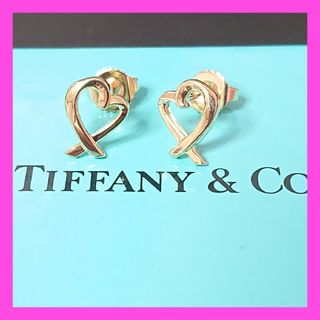 ティファニー(Tiffany & Co.)のティファニー パロマ ピカソ ラビング ハート ピアス 750 K18(ピアス)