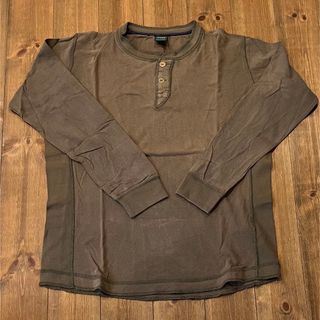 ユニクロ(UNIQLO)の【美品】ユニクロ✳︎ORIGINAL WASH✳︎長袖✳︎メンズ✳︎春服✳︎秋服(Tシャツ/カットソー(七分/長袖))