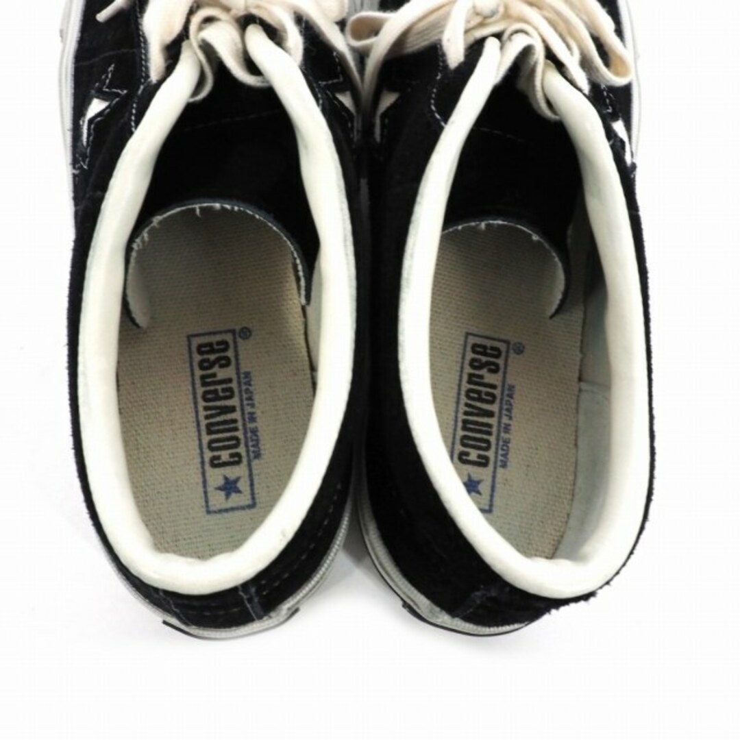 CONVERSE(コンバース)のコンバース ワンスター スウェード 27.5㎝ 黒 ブラック  メンズの靴/シューズ(スニーカー)の商品写真