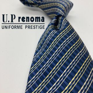 ユーピーレノマ(U.P renoma)の【新品】UP.renoma/ユーピーレノマ　ネクタイ　ネイビー(ネクタイ)