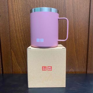 ユニクロ(UNIQLO)の【新品未使用】ステンレスマグ　ユニクロ　いちごムース(食器)